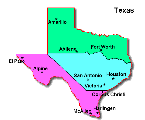 Click a section to view